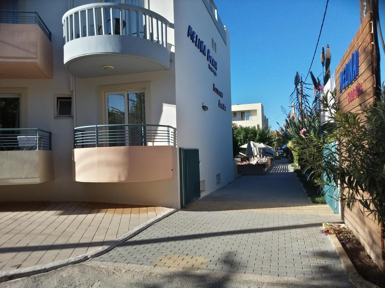 Melina Beach Platanias  Exterior photo